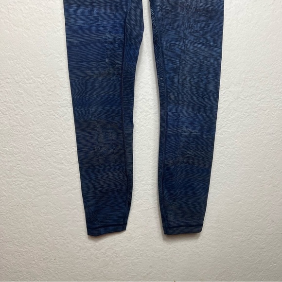 Lululemon Wunder Under Hi-Rise 7/8 Tight Full-On Flux Battleship Leggings - Picture 2 of 6